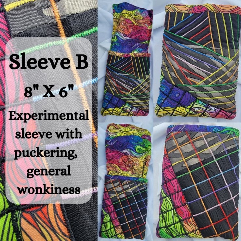 Small Colorful Quilted Sleeve